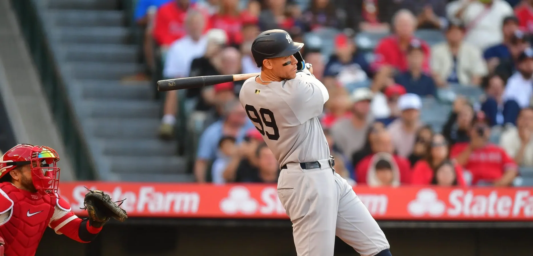 Aaron Judge pursuing Babe Ruth batting average record