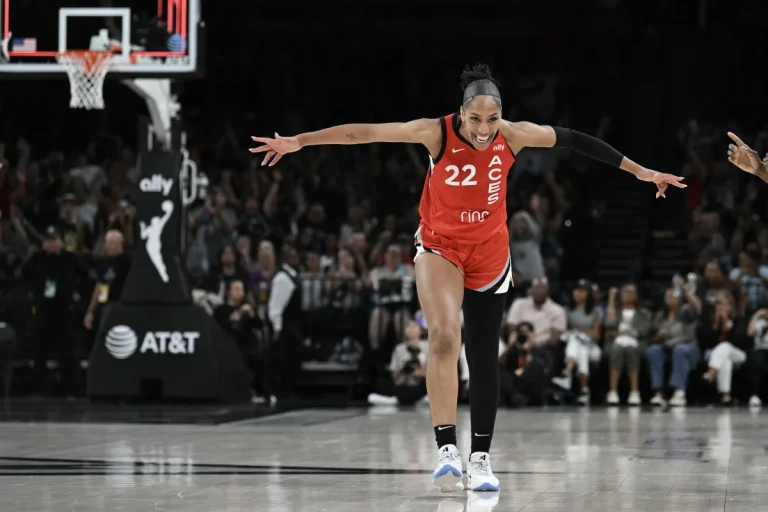 A'ja Wilson dominant performance against LA Sparks