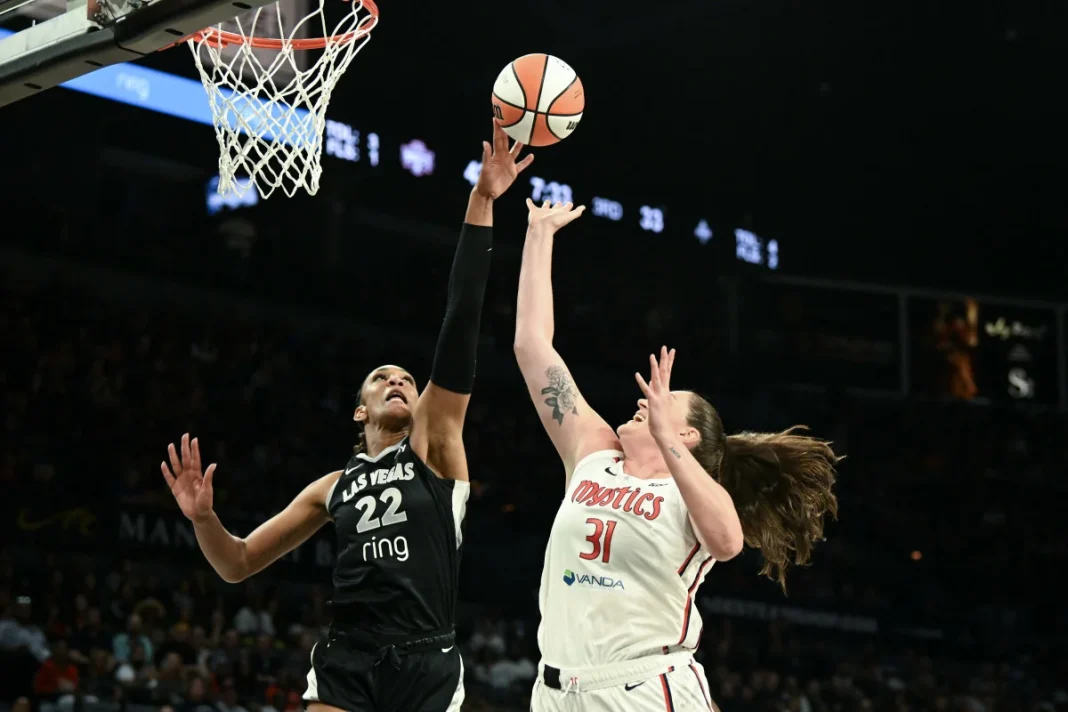 A'ja Wilson dominates with historic defensive performance A'ja Wilson dominates with historic defensive performance