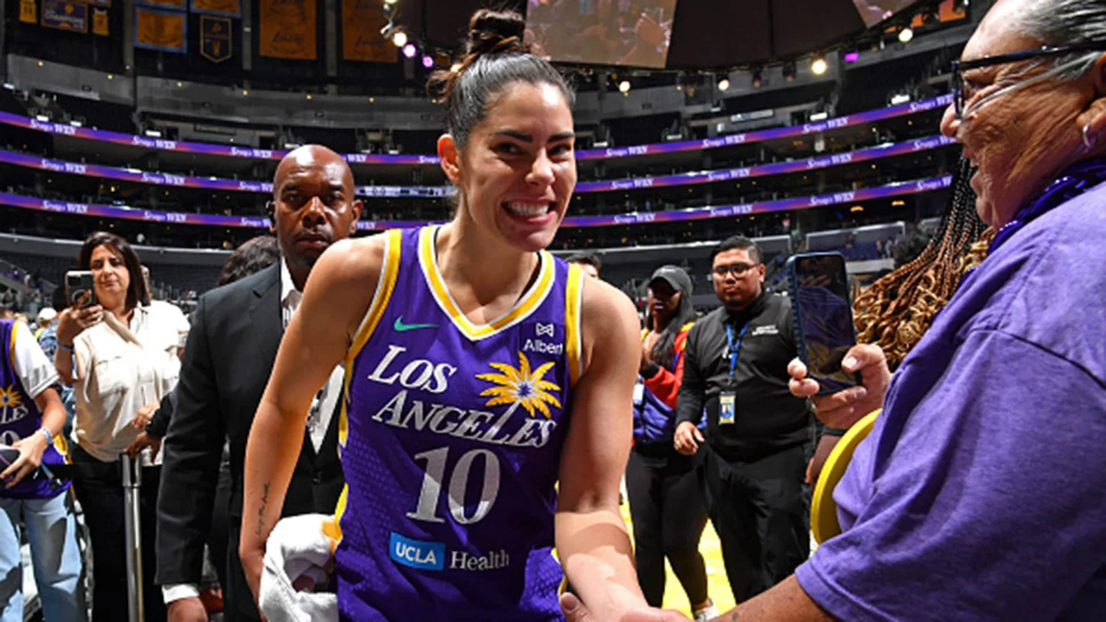Azura Stevens season-high scoring for Los Angeles Sparks