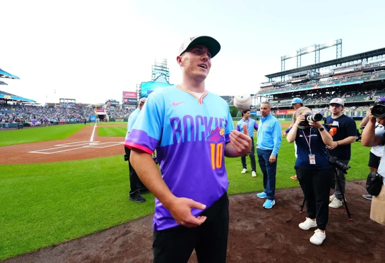 Bo Nix Broncos optimism and Rockies first pitch