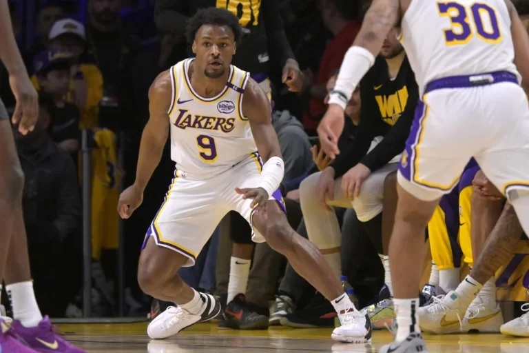 Bronny James development and future Lakers role