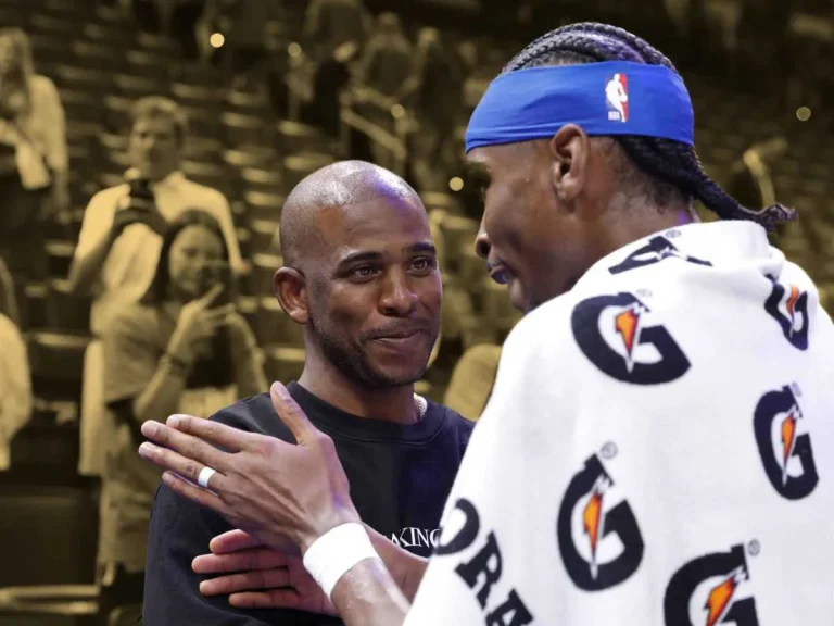 Chris Paul mentoring Shai Gilgeous-Alexander's transformation