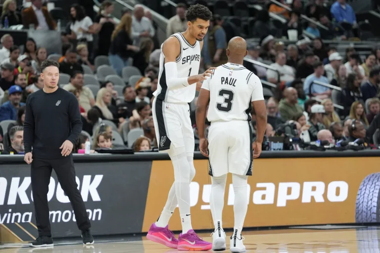 Chris Paul mentoring young NBA point guards