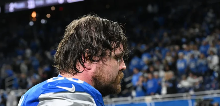 Christian Mahogany competing for Detroit Lions guard position