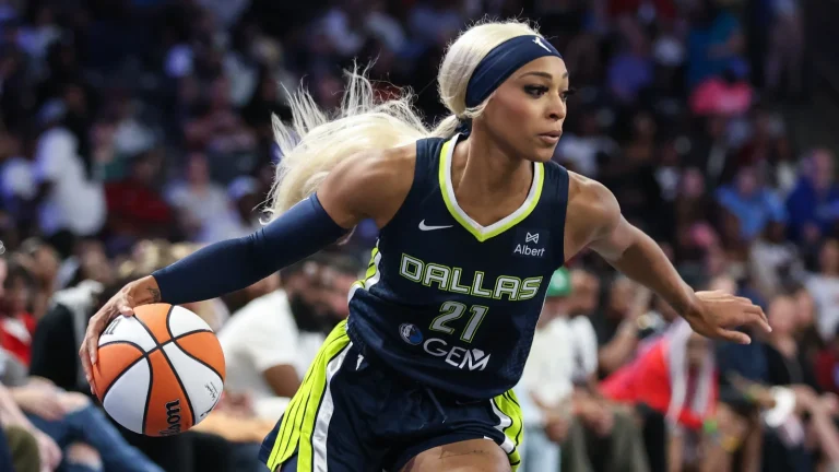 DiJonai Carrington confronts WNBA referee security incident