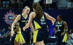 Dijonai Carrington Slams Referee for Dodging Her Questions Amid Controversial Dallas Wings Loss
