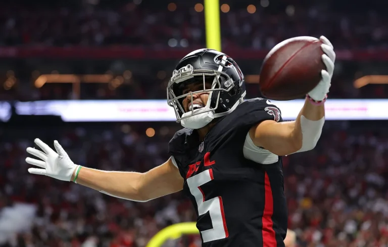 Drake London breakout season with Falcons offense