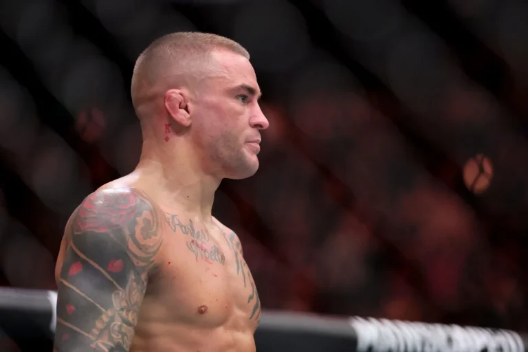 Dustin Poirier motivates Mateusz Gamrot before fight