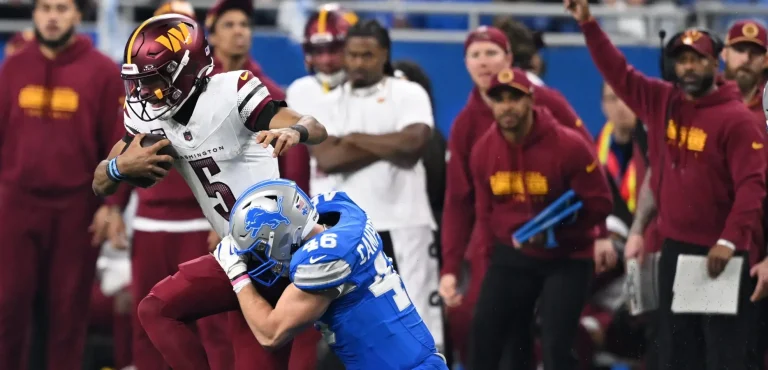 Jack Campbell leadership and resilience in Lions defense