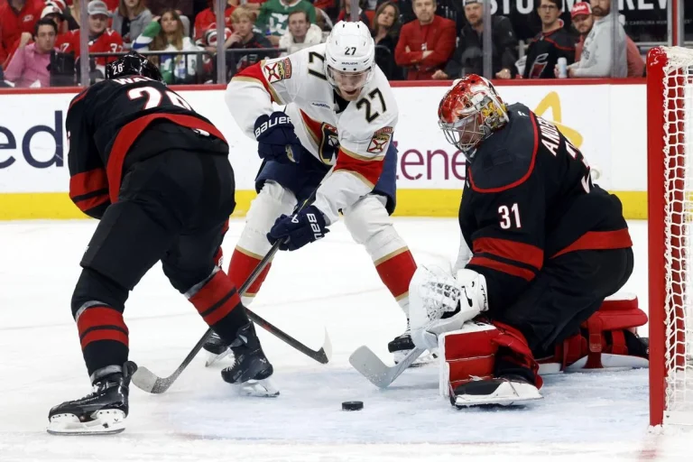 Jackson Blake boarding incident in Panthers vs Hurricanes game