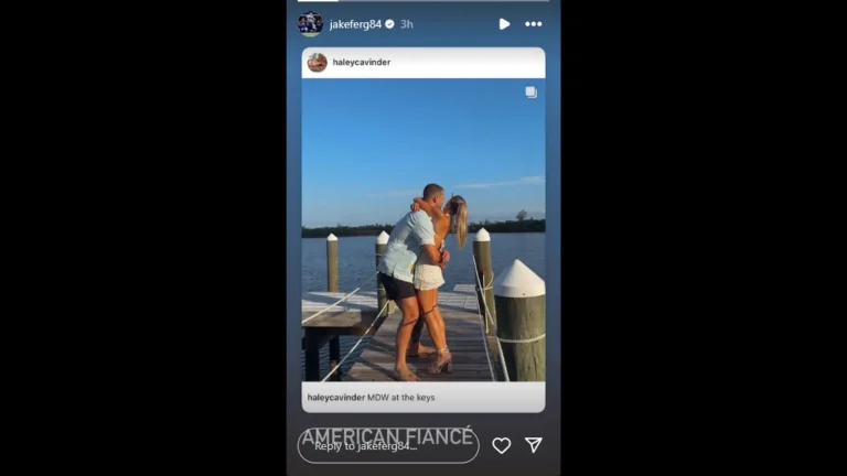 Jake Ferguson engagement and Memorial Day trip