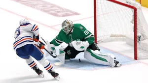 Pete DeBoer Defends Pulling Jake Oettinger Early in Game 5 as Stars Fall to Oilers in Controversial Loss