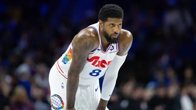 Joel Embiid Tobias Harris Paul George NBA rivalry