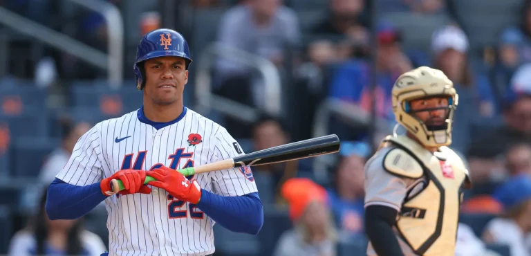 Juan Soto Candidly Addresses Slump: Mets’ $765M Star Vows to Bounce Back Soon Juan Soto Candidly Addresses Slump: Mets’ $765M Star Vows to Bounce Back Soon