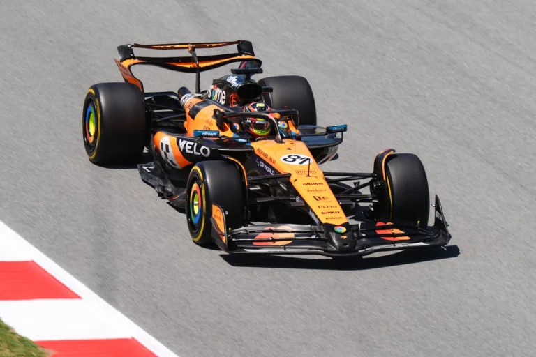 Lando Norris battle for Spanish GP pole position