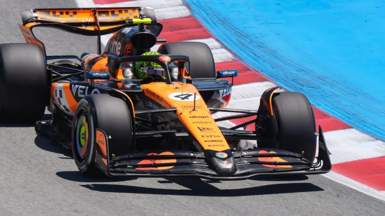 Lando Norris overdriving during Spanish GP qualifying