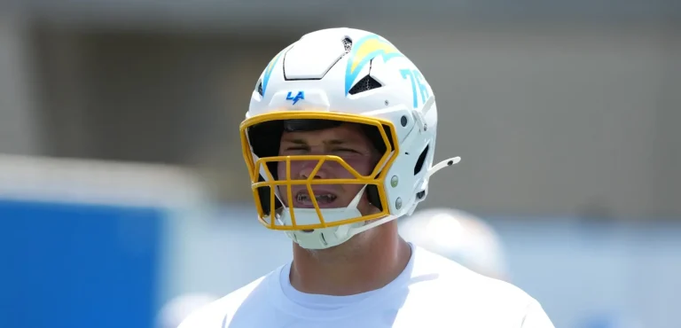 Mekhi Becton elevates Chargers offensive line elite