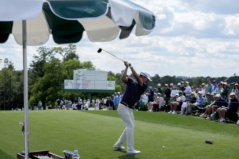 Michael Kim challenging round three Memorial Tournament