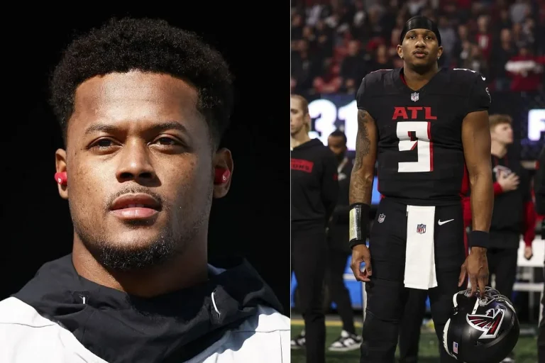 Michael Penix Jr. Falcons quarterback bonding