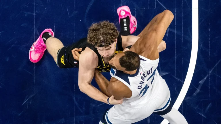 Rudy Gobert electrifies Western Conference Finals game