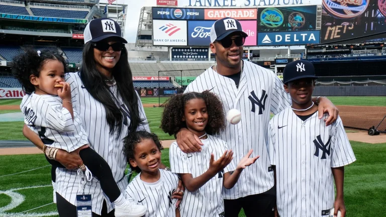 Russell Wilson balancing NFL career and family expansion