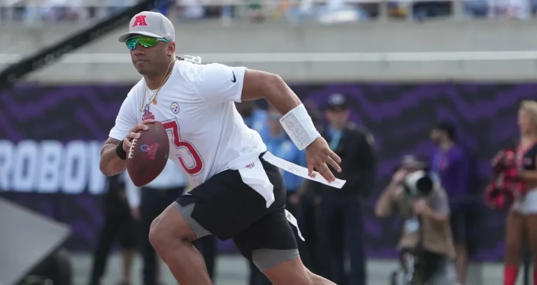 Russell Wilson's inspirational message to son after AMA