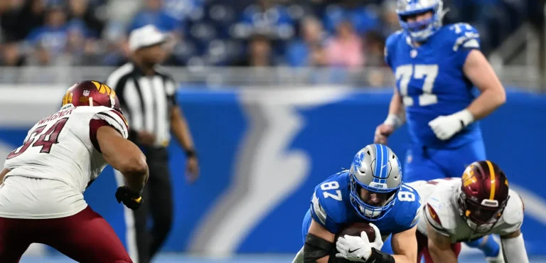 Sam LaPorta Lions tight end development