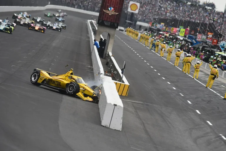 Scott McLaughlin Indy 500 crash and banter