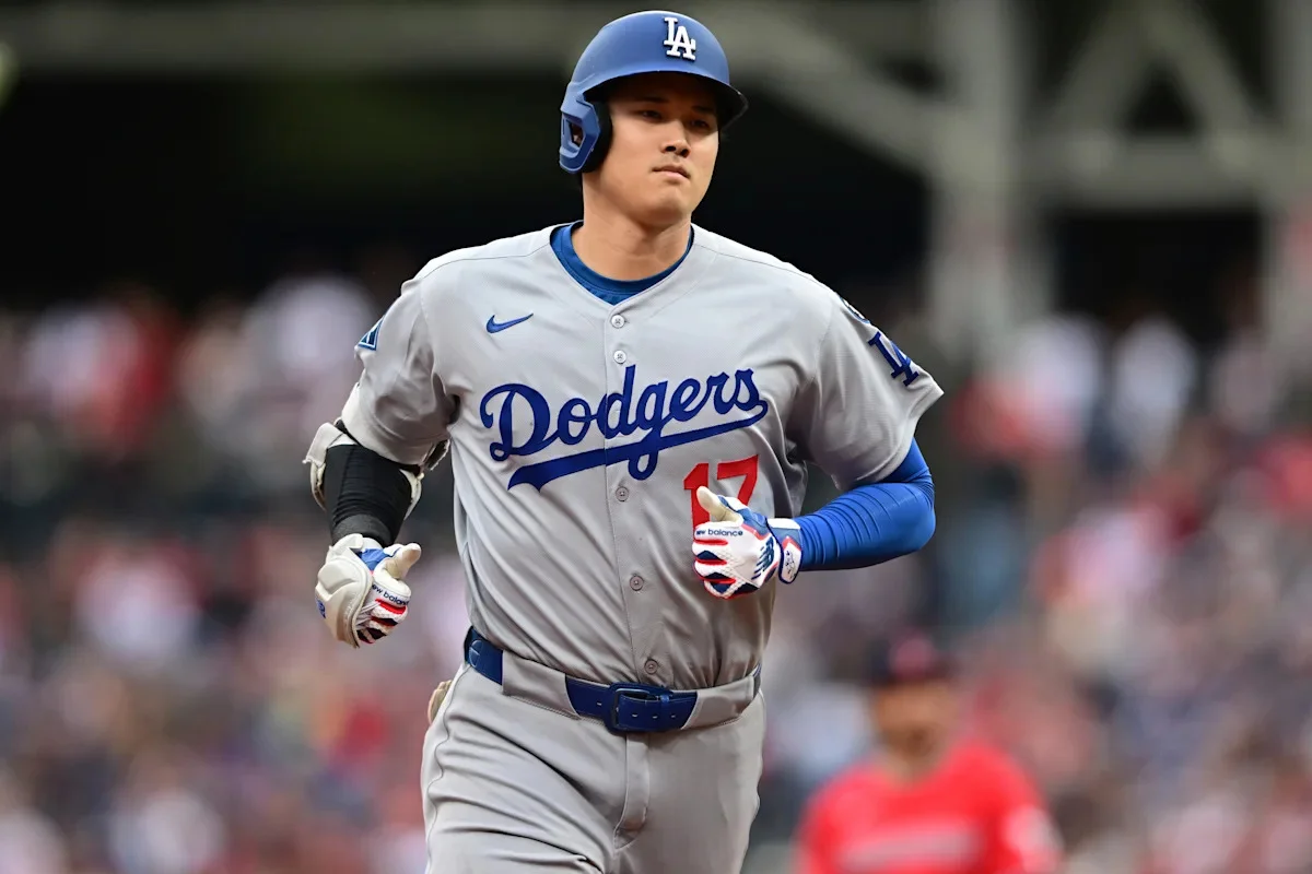 Shohei Ohtani ties Dodgers monthly home run record