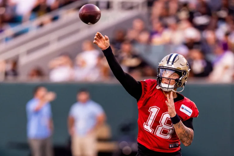 Spencer Rattler New Orleans Saints quarterback competition