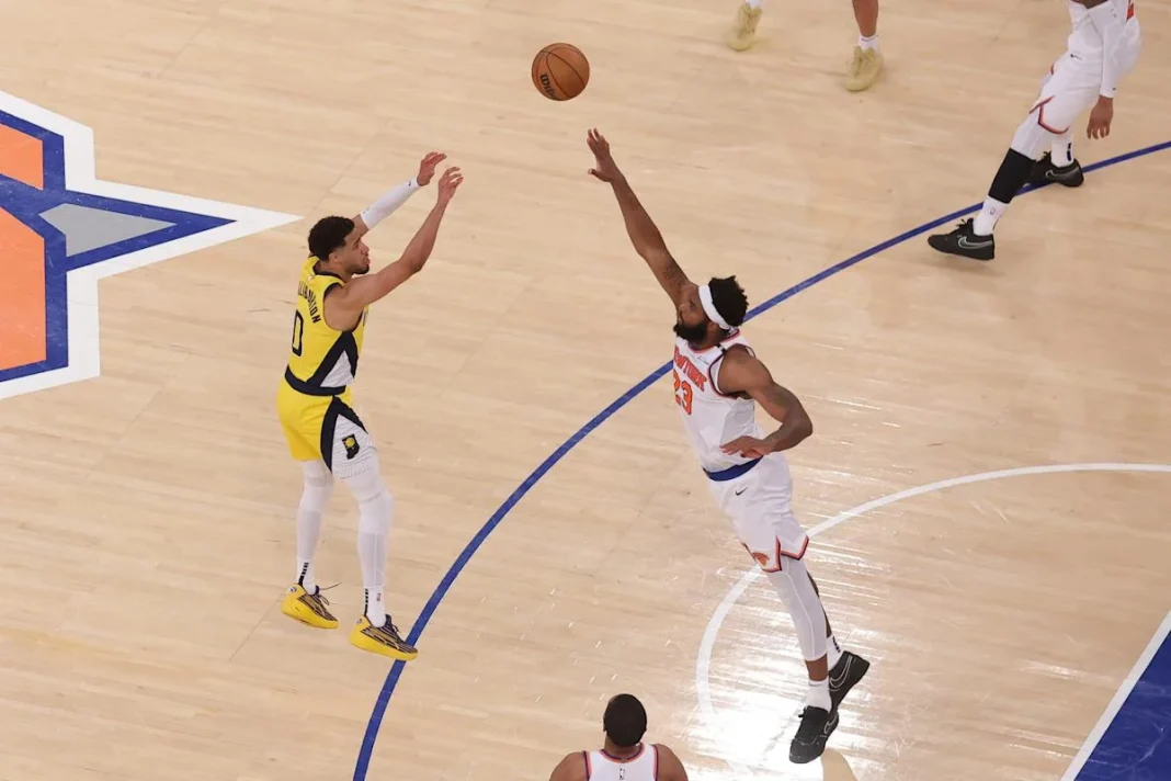 Tyrese Haliburton buzzer-beater at Madison Square Garden Tyrese Haliburton buzzer-beater at Madison Square Garden