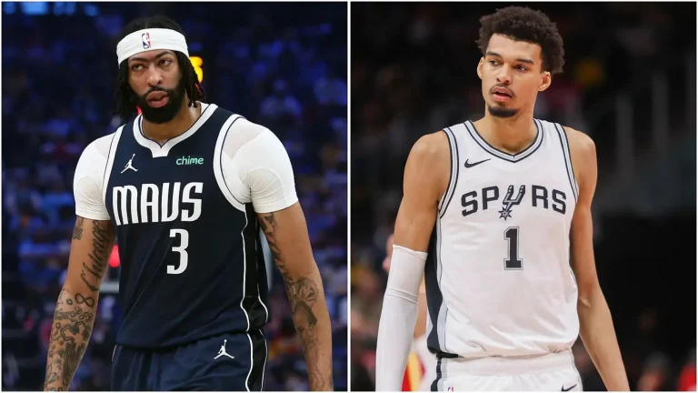 Victor Wembanyama and Anthony Davis Spurs partnership