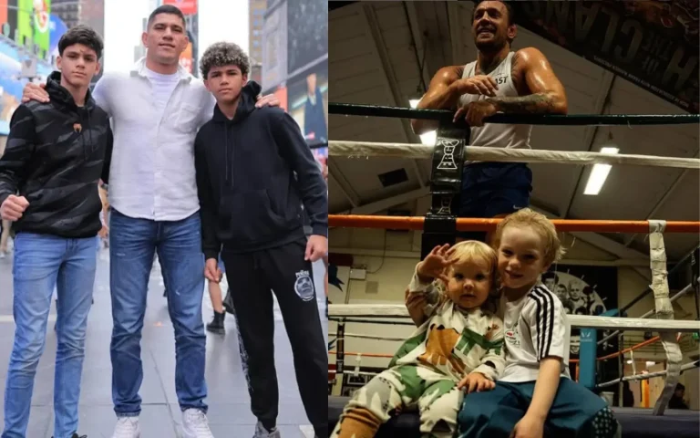 Alex Pereira and son UFC champion goals