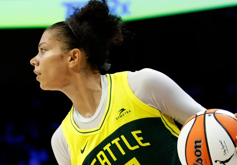 Alysha Clark injury update Seattle Storm vs Aces