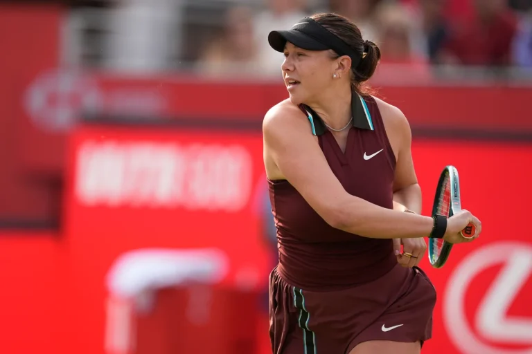 Amanda Anisimova Queen’s Club quarterfinals clash