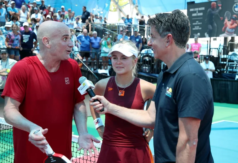 Andre Agassi's World No 1 pickleball partner