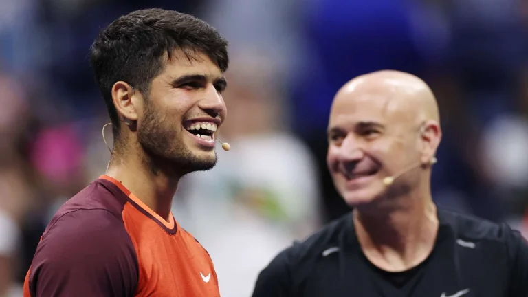 Andre Agassi's influence on Jannik Sinner's tennis success