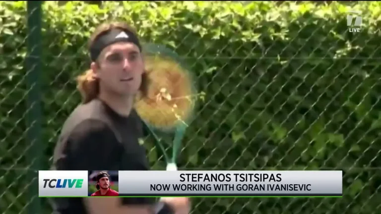 Andy Roddick on Tsitsipas' intensity under Ivanisevic