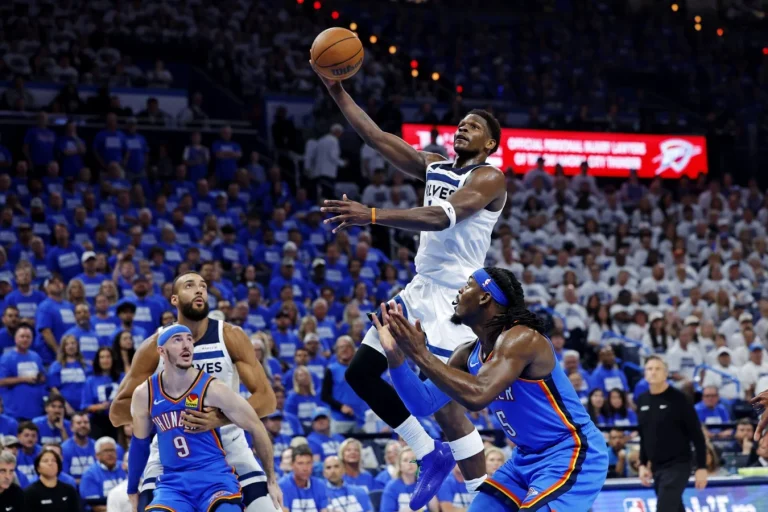 Anthony Edwards post-game skill development