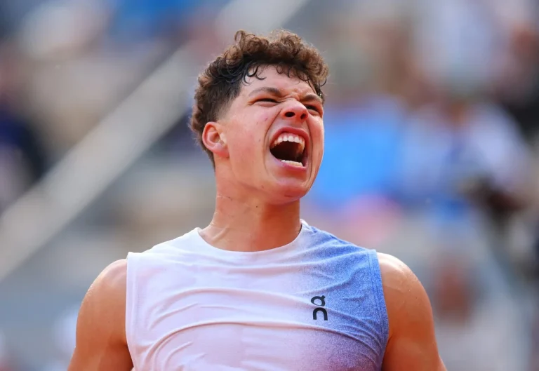 Ben Shelton Boss Open 2025 grass court match