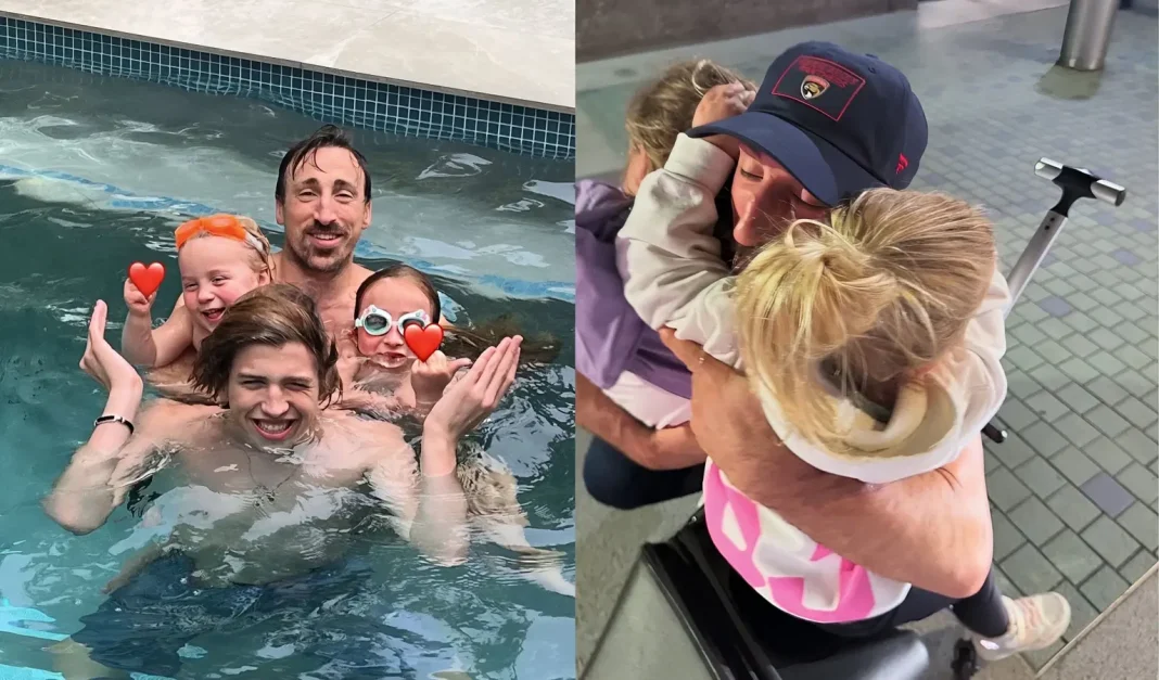 Brad Marchand emotional Father's Day family moments