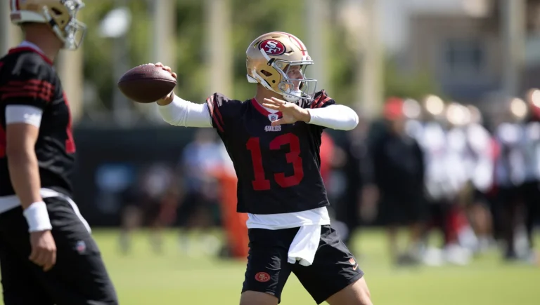 Brock Purdy 2025 San Francisco 49ers quarterback