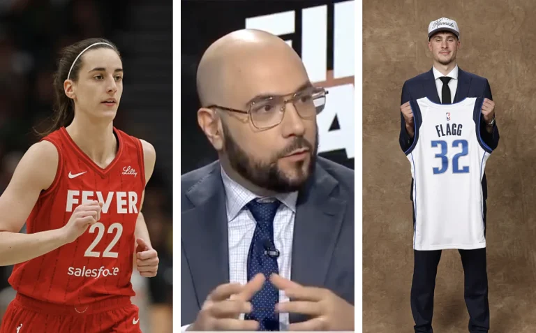 Caitlin Clark and Cooper Flagg