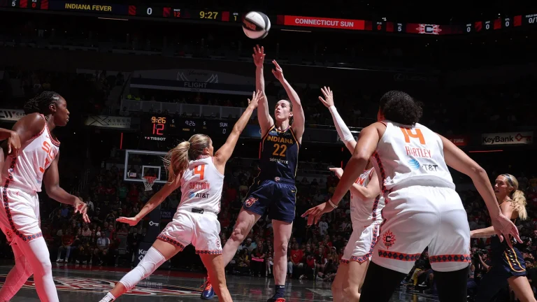 Caitlin Clark shot creation challenge