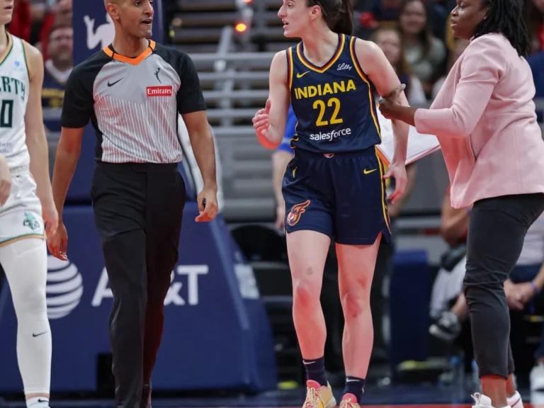 Caitlin Clark technical foul WNBA Commissioner's Cup
