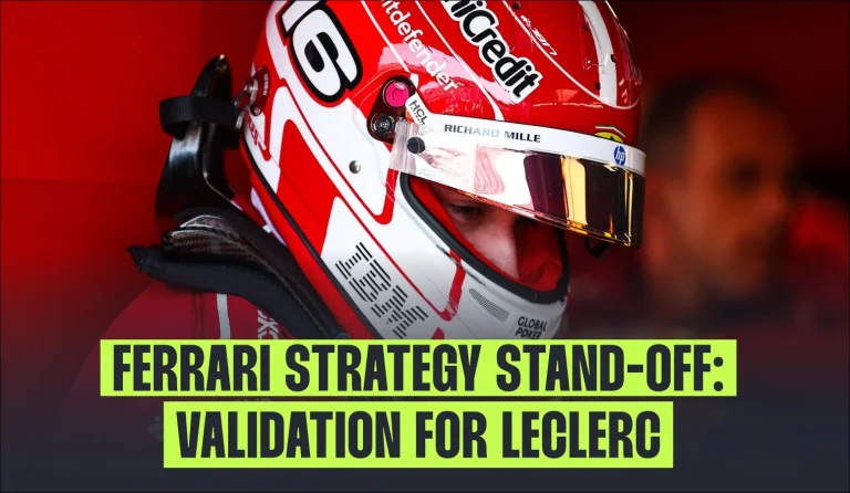 Charles Leclerc Ferrari strategy clash Canada GP