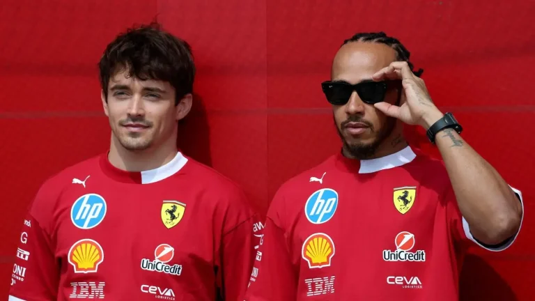 Charles Leclerc driving Ferrari F80 supercar experience