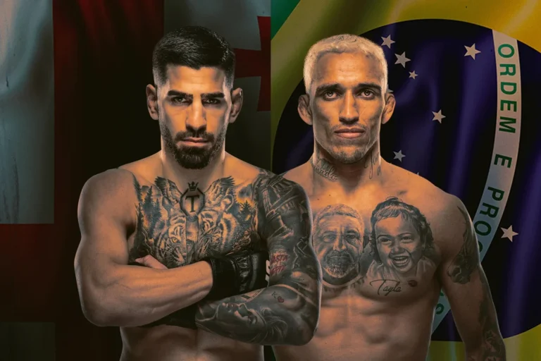 Charles Oliveira vs Ilia Topuria UFC 317 showdown