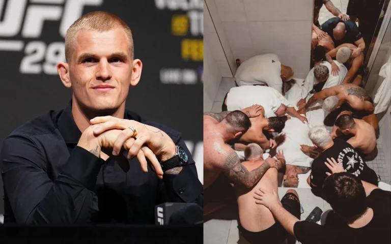 Charles Oliveira weight-cut ritual